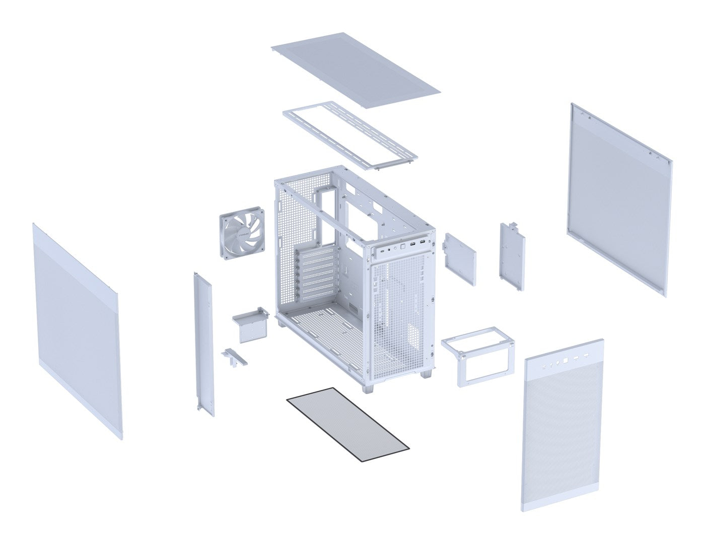 Obudowa Asus PRIME AP303 MESH WHITE