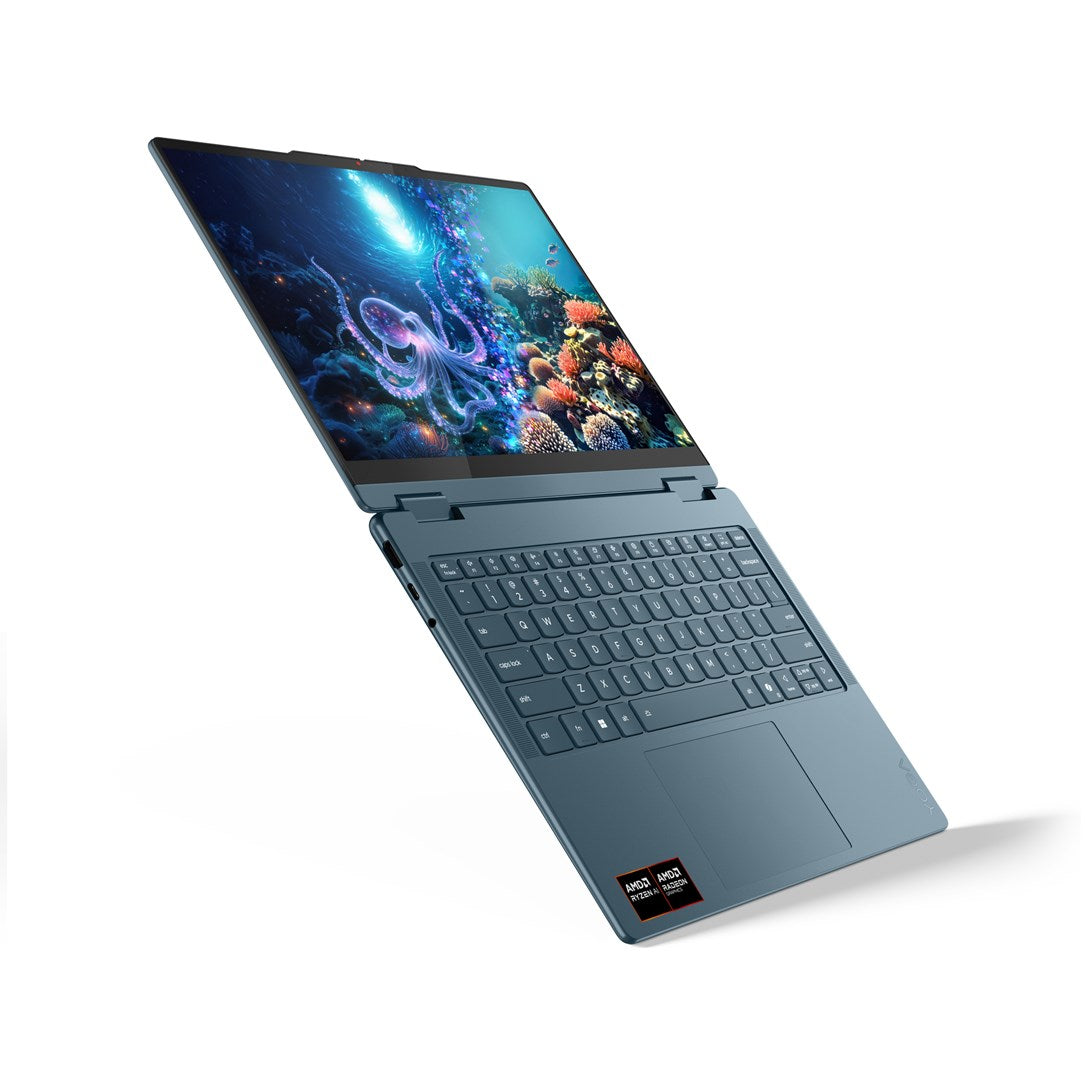 Lenovo Yoga 7 2-in-1 14AKP10 Ryzen AI 5 340 14" WUXGA OLED 400nits Glossy 60Hz 16GB LPDDR5x-7500 SSD512 Radeon 840M Graphics 70Wh Win11 Tidal Teal