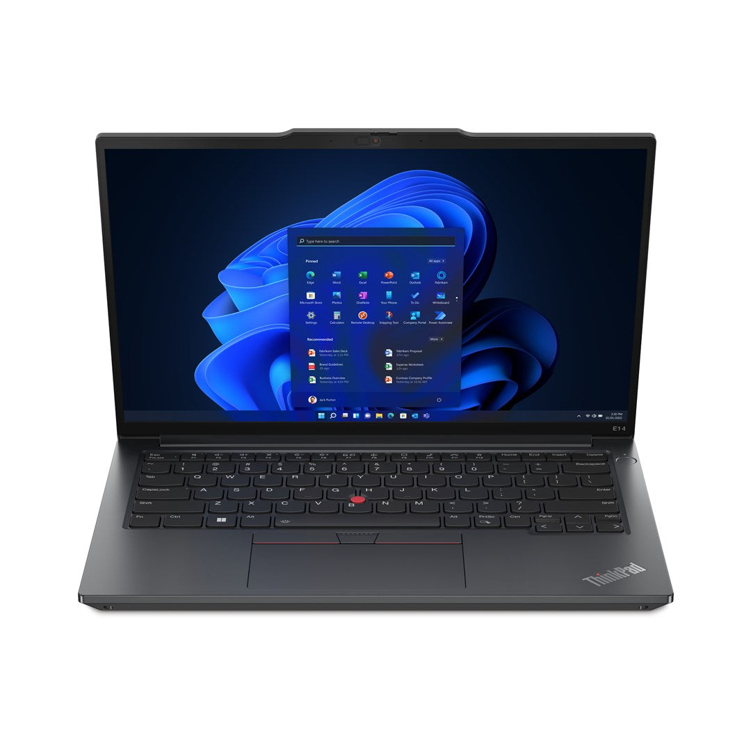 Lenovo ThinkPad E14 Gen 5 i5-1335U 14"WUXGA Touch 300nits AG 16GB DDR4 SSD512 Iris Xe Cam1080p 47Wh Backlit Kb FgPr W11Pro Graphite Black (REPACK) 2Y