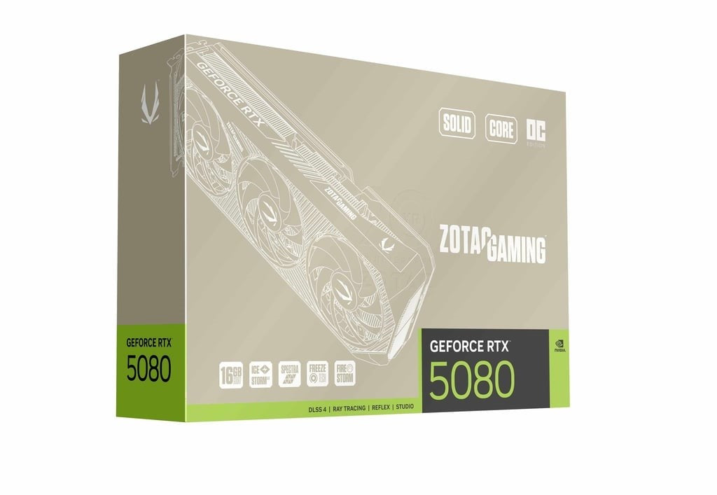 Karta graficzna ZOTAC GAMING GeForce RTX 5080 SOLID Core OC 20th Anniversary Edition