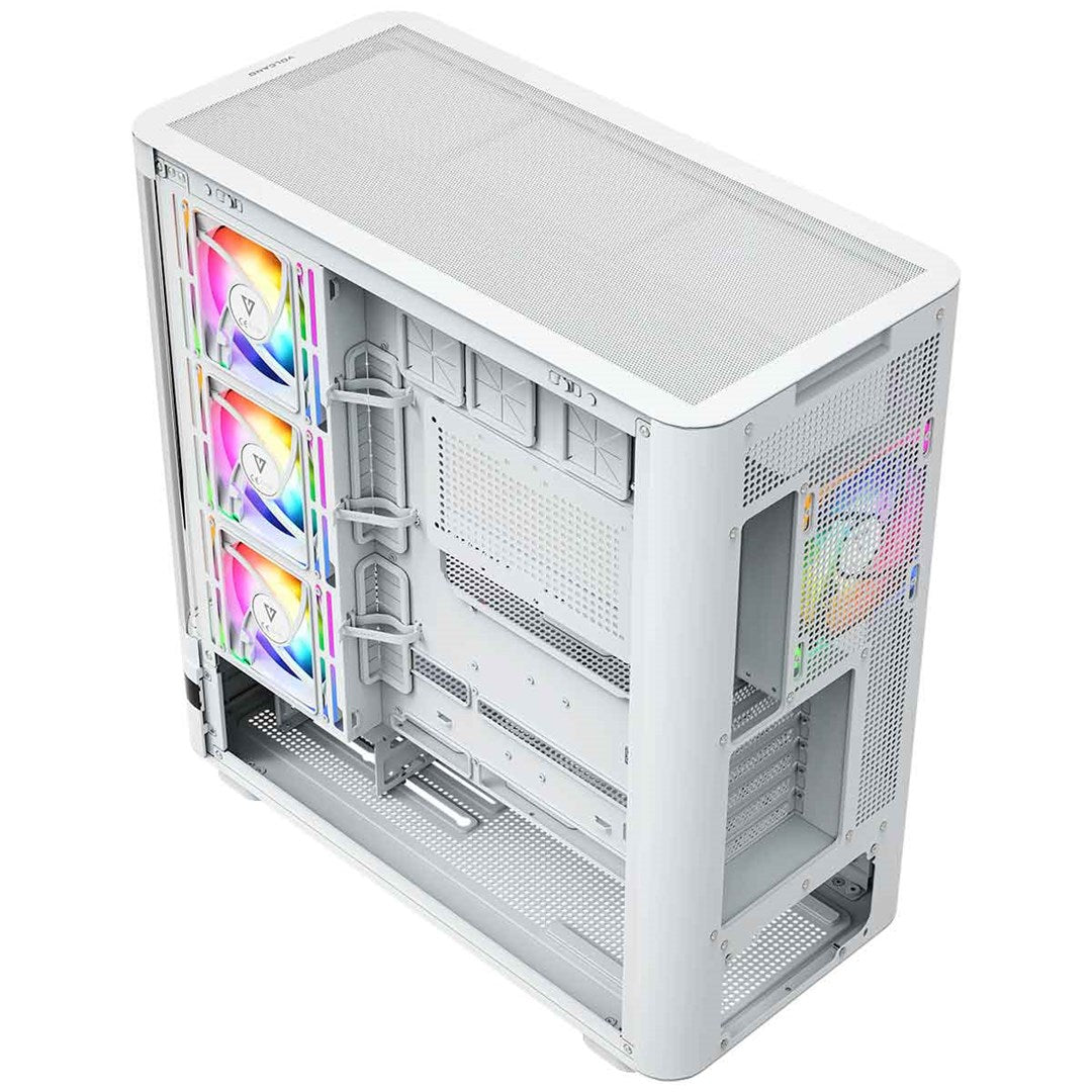 MODECOM OBUDOWA VOLCANO AQ 100 ARGB MIDI BIAŁA