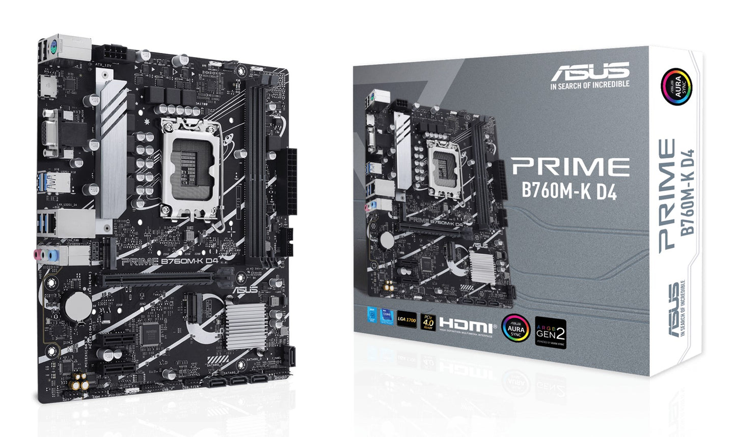Płyta główna ASUS PRIME B760M-K D4