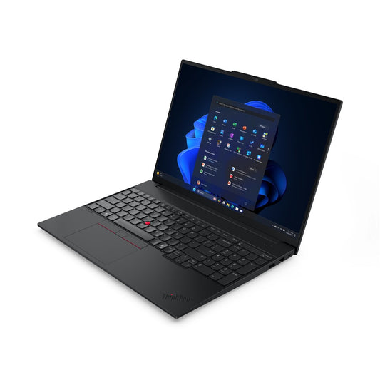 Lenovo ThinkPad E16 Gen 3 Ultra 7 256V 16"WUXGA IPS 300nits 60Hz AG 16GB LPDDR5X-8533 SSD512 Intel Arc 140V Cam1080p + IR 64Wh W11Po Black 3Y OnSite