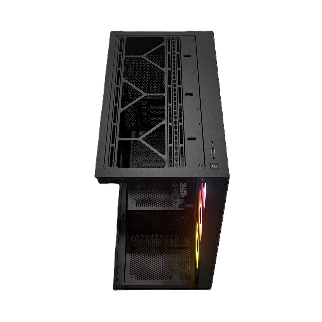 Obudowa Corsair 2800X RS-R ARGB Panoramic Micro-ATX, Black