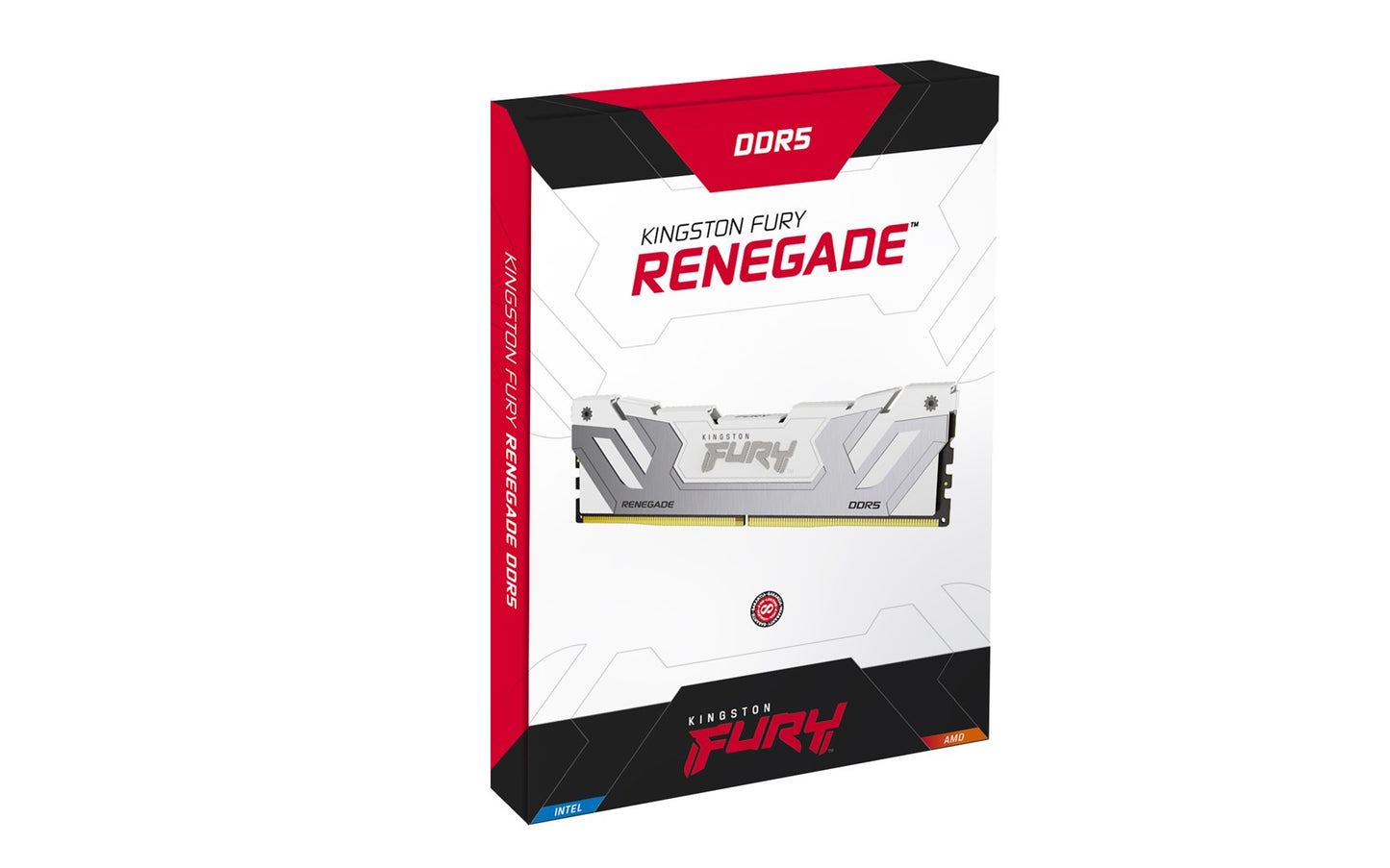 KINGSTON DDR5 48GB 8400MT/s CL40 CUDIMM (Kit of 2) FURY Renegade White XMP