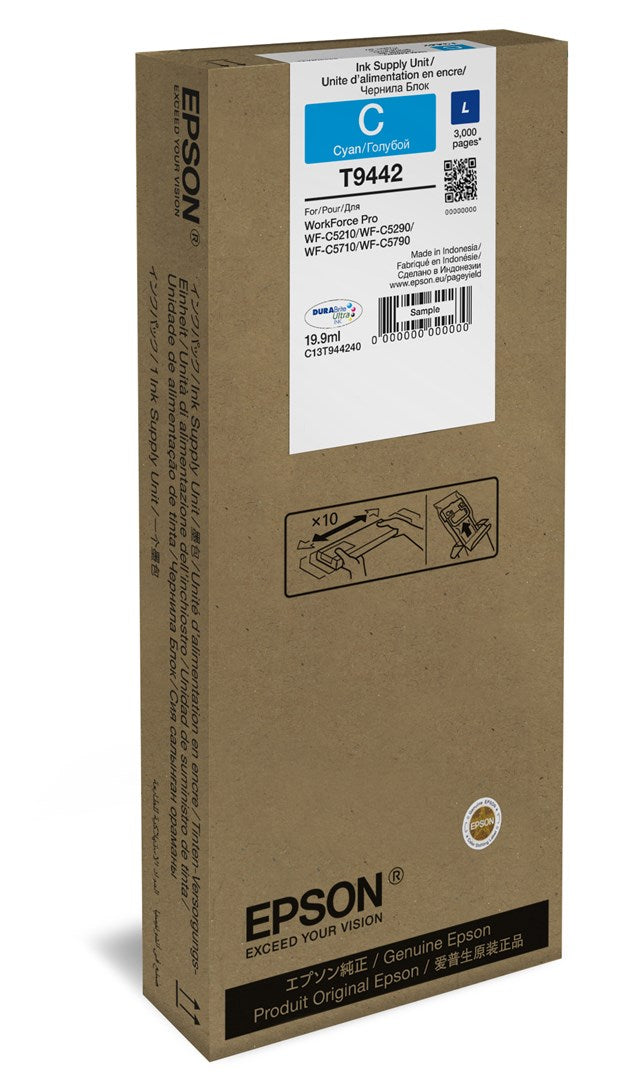 Kartridż Epson WF-C5210 Ink Cyan T944240