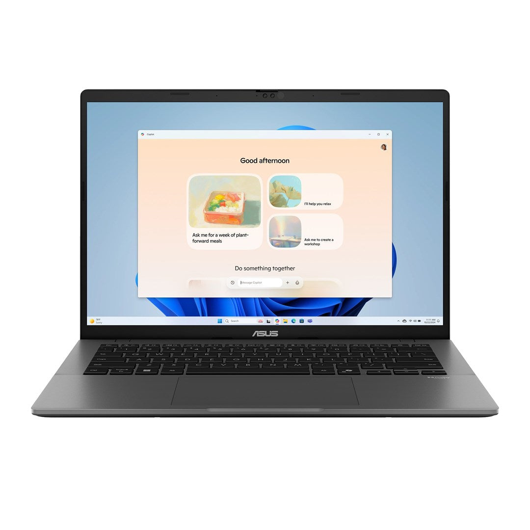 ASUS Vivobook S 14 S3407VA-LY002W i5-13420H 14.0" WUXGA IPS-level Panel 60Hz 300nits AG 16GB DDR5 SSD512 Intel UHD Graphics WLAN+BT Cam1080p 70WHrs Win11 Matte Gray