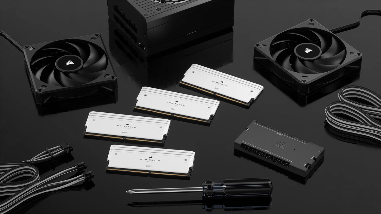 Corsair Dominator Titanium CMP64GX5M2B6000C30W moduł pamięci 64 GB 2 x 32 GB DDR5 6000 MHz