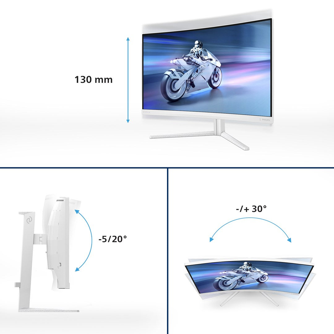 monitor Philips 80.0cm (31.5") 32M2C5501 16:09 2xHDMI+DP zakrzywiony w