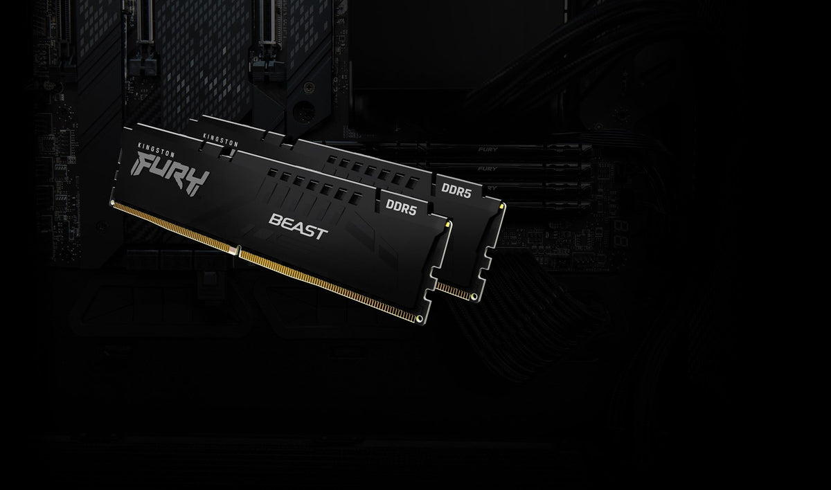 KINGSTON DDR5 16GB 6000MT/s CL30 DIMM (Kit of 2) FURY Beast Black EXPO