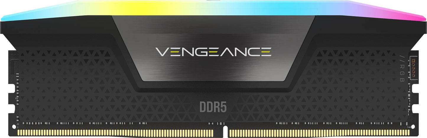 RAM DDR5 32GB PC 6000 CL38 CORSAIR KIT (2x16GB) VENGEANCE RGB retail
