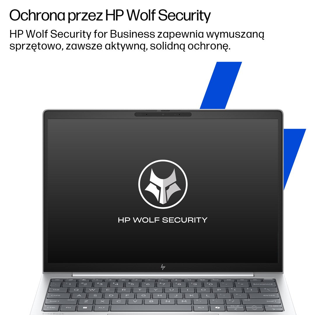 HP EliteBook G8 Ultra 7 255U 14.0"WUXGA IPS 400nits AG 32GB DDR5 5600 SSD1TB Intel Arc Cam 5 Mpx W11Pro Srebrny lodowiec 3Y OnSite