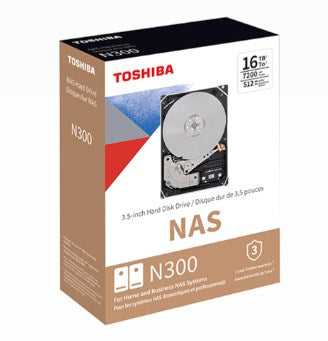 Dysk twardy Toshiba Bulk N300 NAS 10TB 512MB - Hdd - Serial ATA