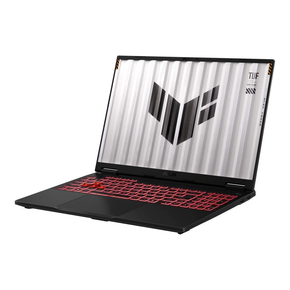 ASUS TUF Gaming A16 FA608UHI-R7165W Ryzen 7 260 16.0"FHD+ 144Hz IPS-level 300nits AG 16GB DDR5 5600 SSD512 GeForce RTX 5050 8GB WLAN+BT LAN Cam1080p 70WHrs Win11 Aluminum Jaeger Gray