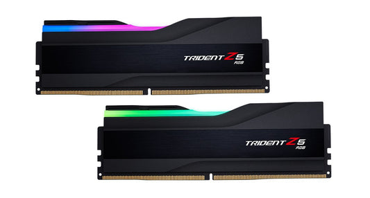 G.SKILL TRIDENT Z5 RGB DDR5 2X32GB 6000MHZ CL36-36 XMP3 BLACK F5-6000J3636F32GX2-TZ5RK