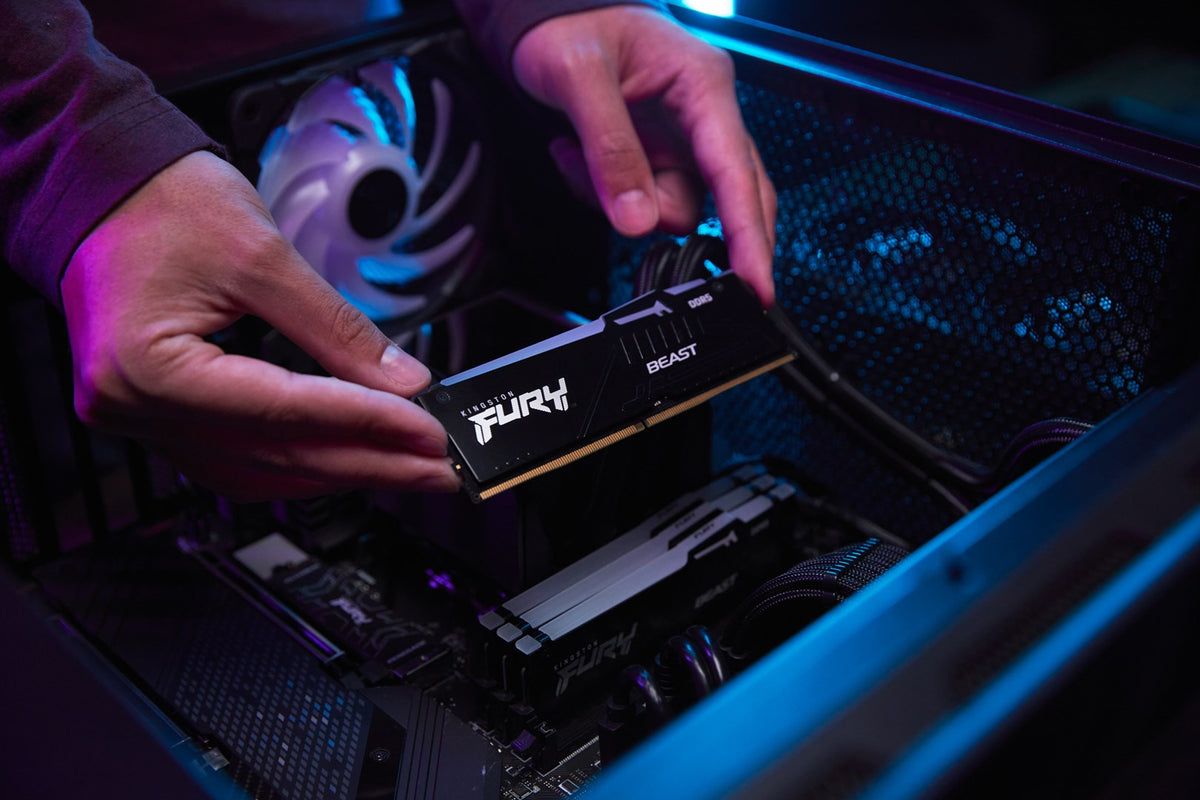 KINGSTON DDR5 32GB 6800MT/s CL34 DIMM (Kit of 2) FURY Beast RGB EXPO