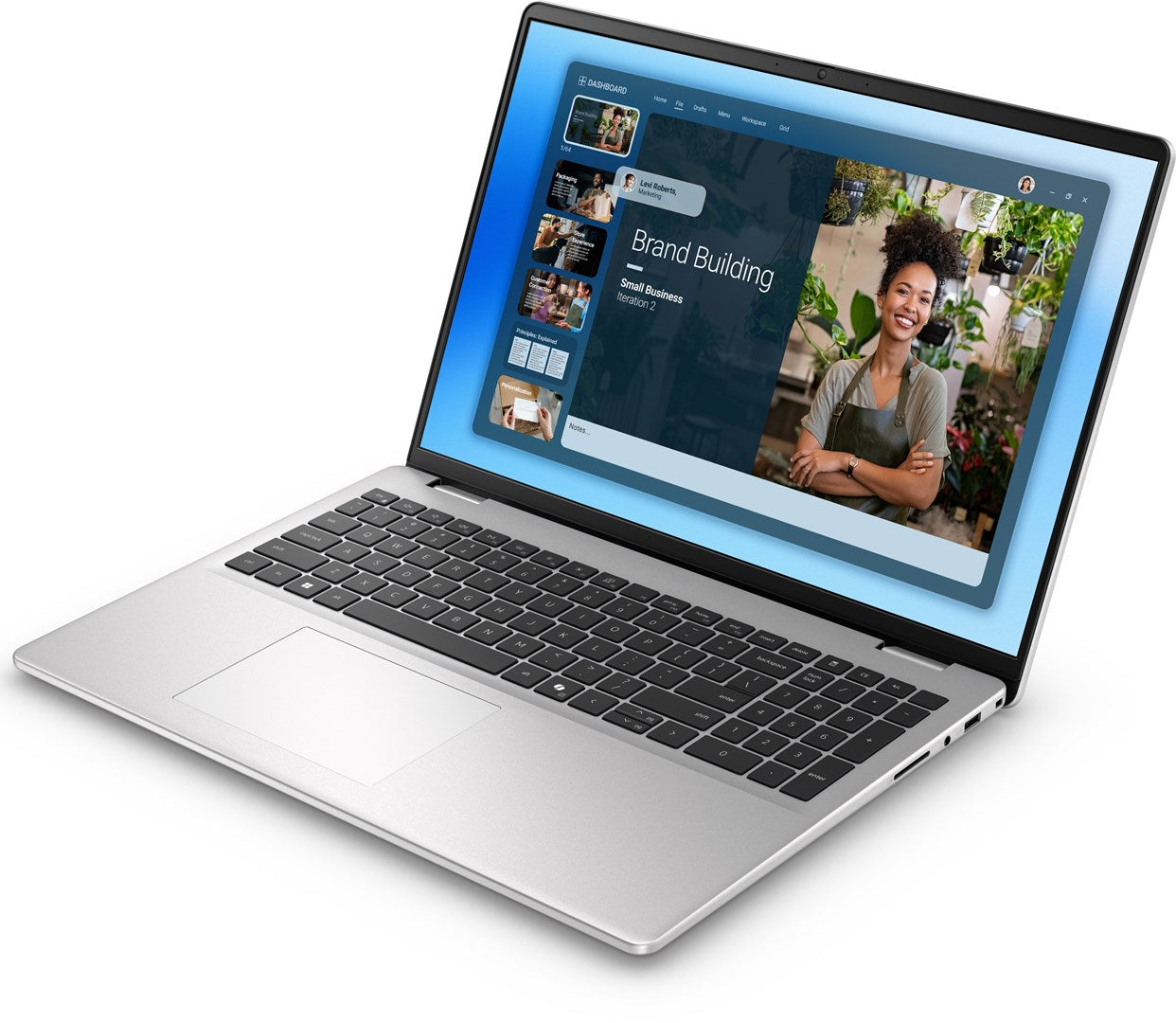 Dell 16 DC16251 Core 7 150U 16.0" 2K Touch 16GB DDR5 SSD1TB Intel UHD Graphics FgrPr WLAN+BT Backlit Kb 4 Cell W11Pro ProSupport