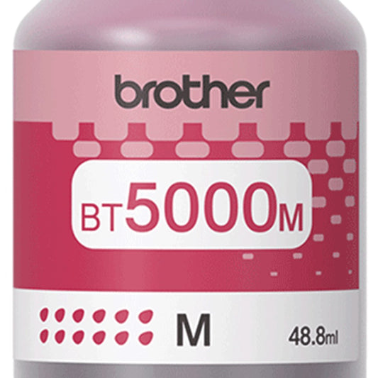 Tusz Brother czerwony BT5000M=BT-5000M, 5000 str.
