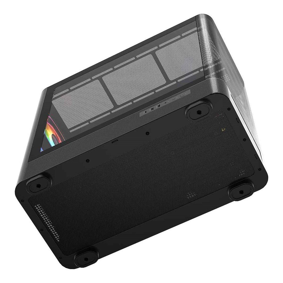 MODECOM OBUDOWA VOLCANO AQ 500 ARGB MIDI CZARNA