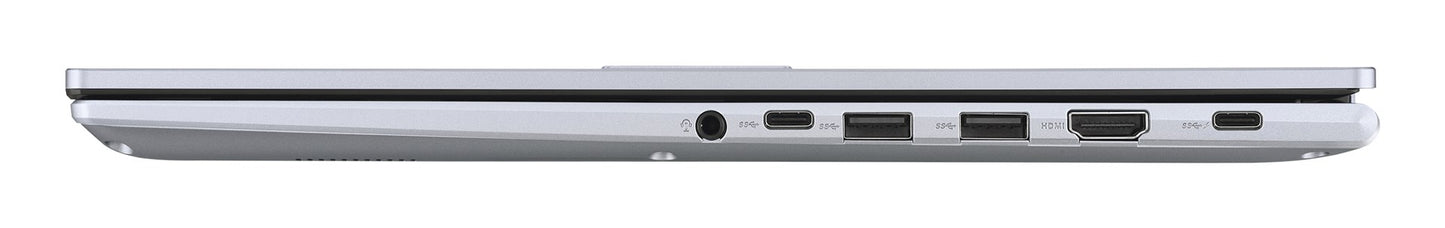 ASUS Vivobook 16 M1605NAQ-MB117 Ryzen 5 150 16.0"WUXGA IPS-level Panel 60Hz 300nits AG 16GB DDR5 SSD512 AMD Radeon Graphics WLAN+BT Cam720p 42WHrs NoOS Cool Silver