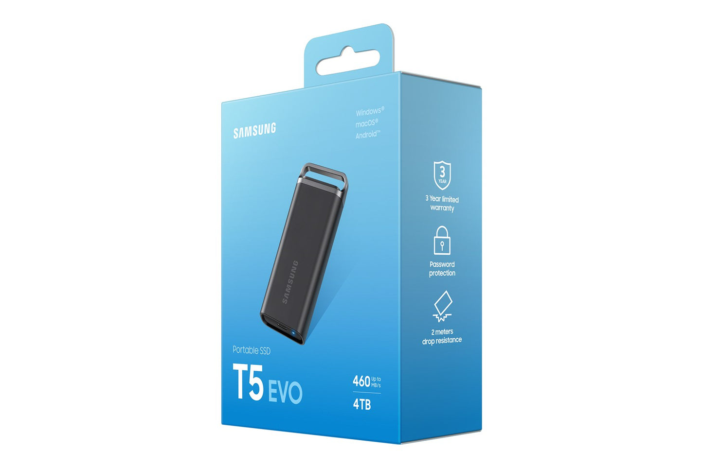 Dysk SSD Samsung 4TB T5 EVO MU-PH4T0S/WW
