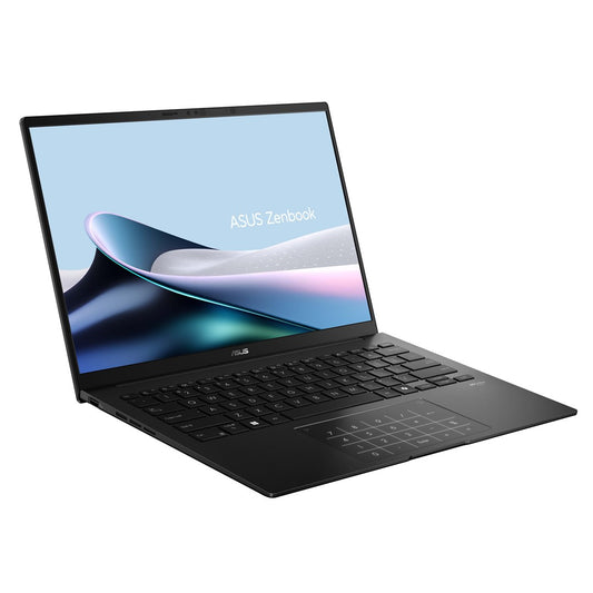 ASUS Zenbook 14 UM3406GA-QD013W Ryzen AI 5 430 14.0"WUXGA 60Hz 300nits AG 16GB LPDDR5X SSD512 Radeon Graphics WLAN+BT Cam720p 75WHrs Win11 Aluminum Jade Black
