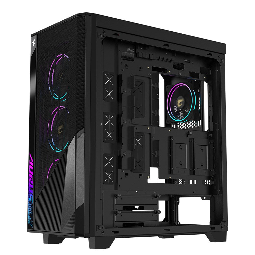 Obudowa CASE MIDITOWER EATX W/O PSU GB-AC500G ST BLACK GIGABYTE