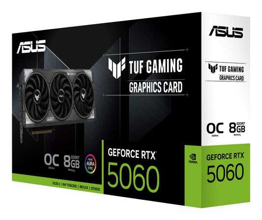 Karta graficzna ASUS TUF GAMING RTX 5060 8GB OC