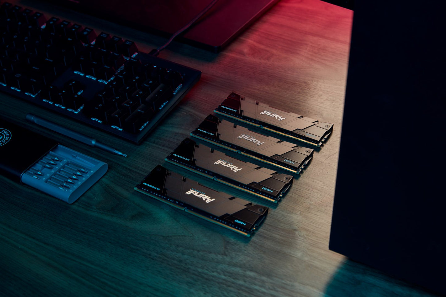 KINGSTON DDR4 16GB 3600MT/s CL16 DIMM FURY Renegade Czarny