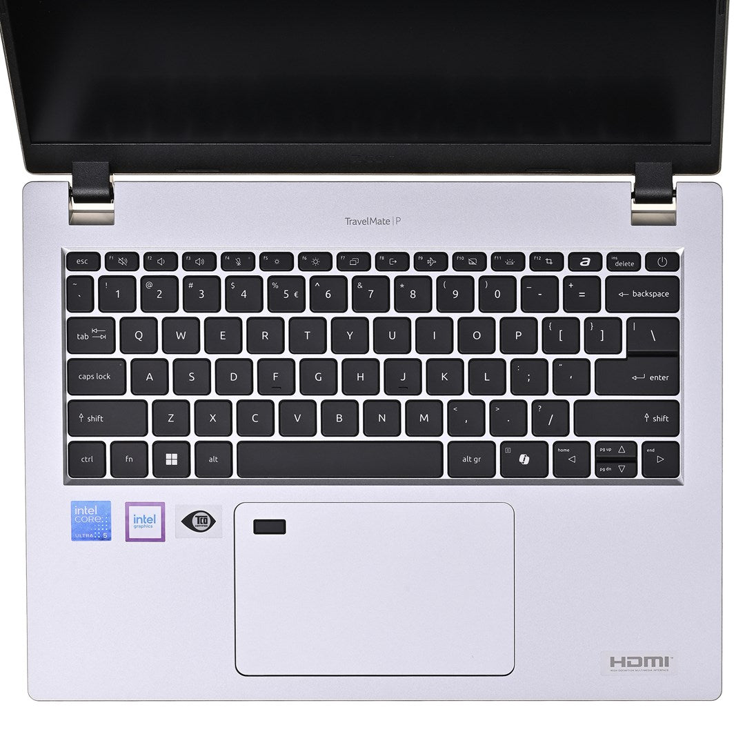 Acer TravelMate P2 TMP214-76-G2-TCO Ultra 5 125H 14"WUXGA IPS 300nits AG 16GB DDR5 5600 SSD512 Intel Arc Graphics WLAN+BT LAN Cam1080p 53Wh FpR W11Pro Pure Silver 3Y OnSite