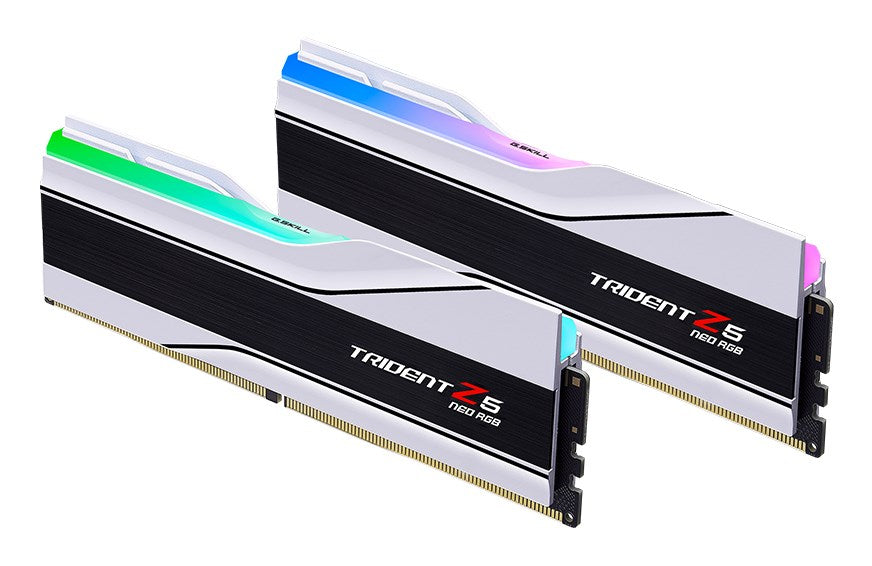 G.SKILL TRIDENT NEO AMD RGB DDR5 2X16GB 6400MHZ CL32 EXPO WHITE F5-6400J3239G16GX2-TZ5NRW