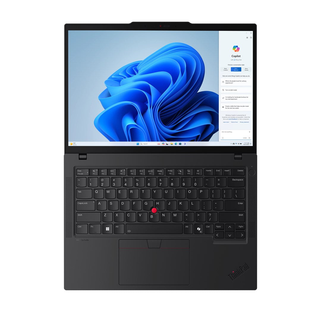 Lenovo ThinkPad T14 G5 Ultra 7 155U 14"WUXGA IPS 400nits AG 60Hz 16GB DDR5 5600 SSD512 Intel Graphics Cam 5.0MP 52.5Wh W11Pro Black 3Y OnSite