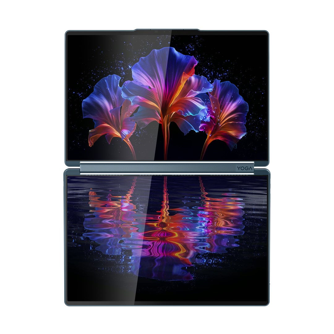 Lenovo Yoga Book 9 14IAH10 Ultra 7 255H 2x 14" 2.8K WQXGA+ OLED 750nits Glossy  Anti-fingerprint 120Hz 32GB LPDDR5x-8400 SSD1TB Arc 140T W11Pro Tidal Teal
