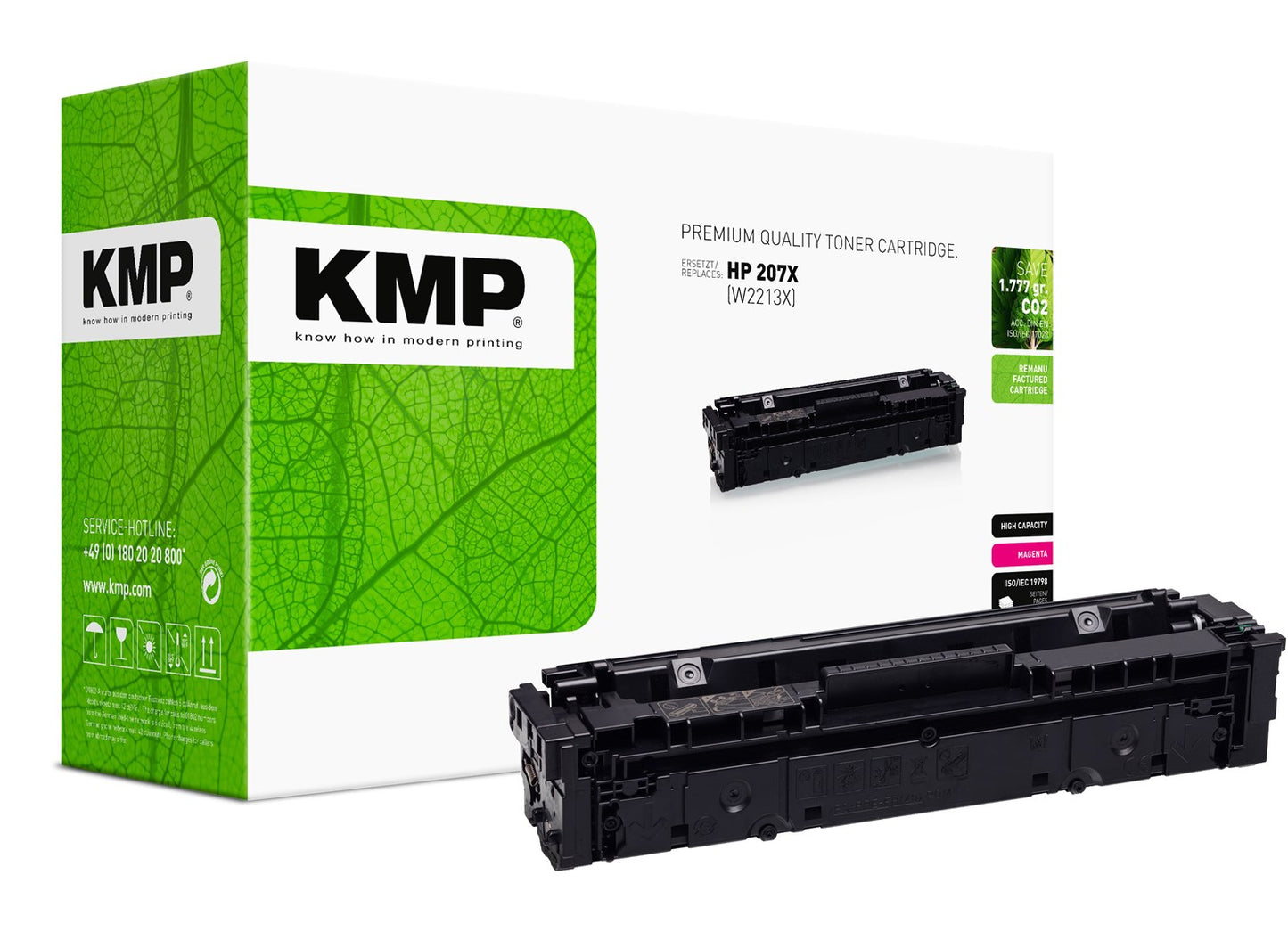 KMP 2558,3006 kaseta z tonerem 1 szt. Zamiennik Purpurowy
