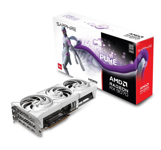 Karta graficzna SAPPHIRE PURE RX 9070 GAMING OC 16GB