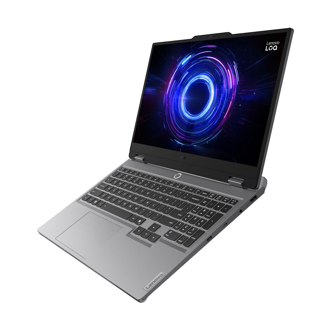 Lenovo LOQ 15IRX10 i5-13450HX 15,6" FHD 144Hz 300nits AG 16GB DDR5 4800 SSD512 RTX5060_8GB Cam 5.0MP 60Wh Win11 Luna Grey (REPACK) 2Y