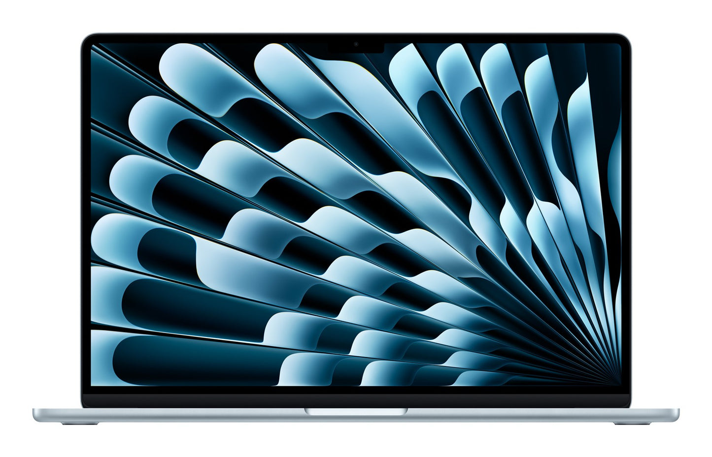 Apple 15.3-inch MacBook Air: Apple M4 chip with 10-core CPU and 10-core GPU, 16GB, 256GB SSD - Sky Blue