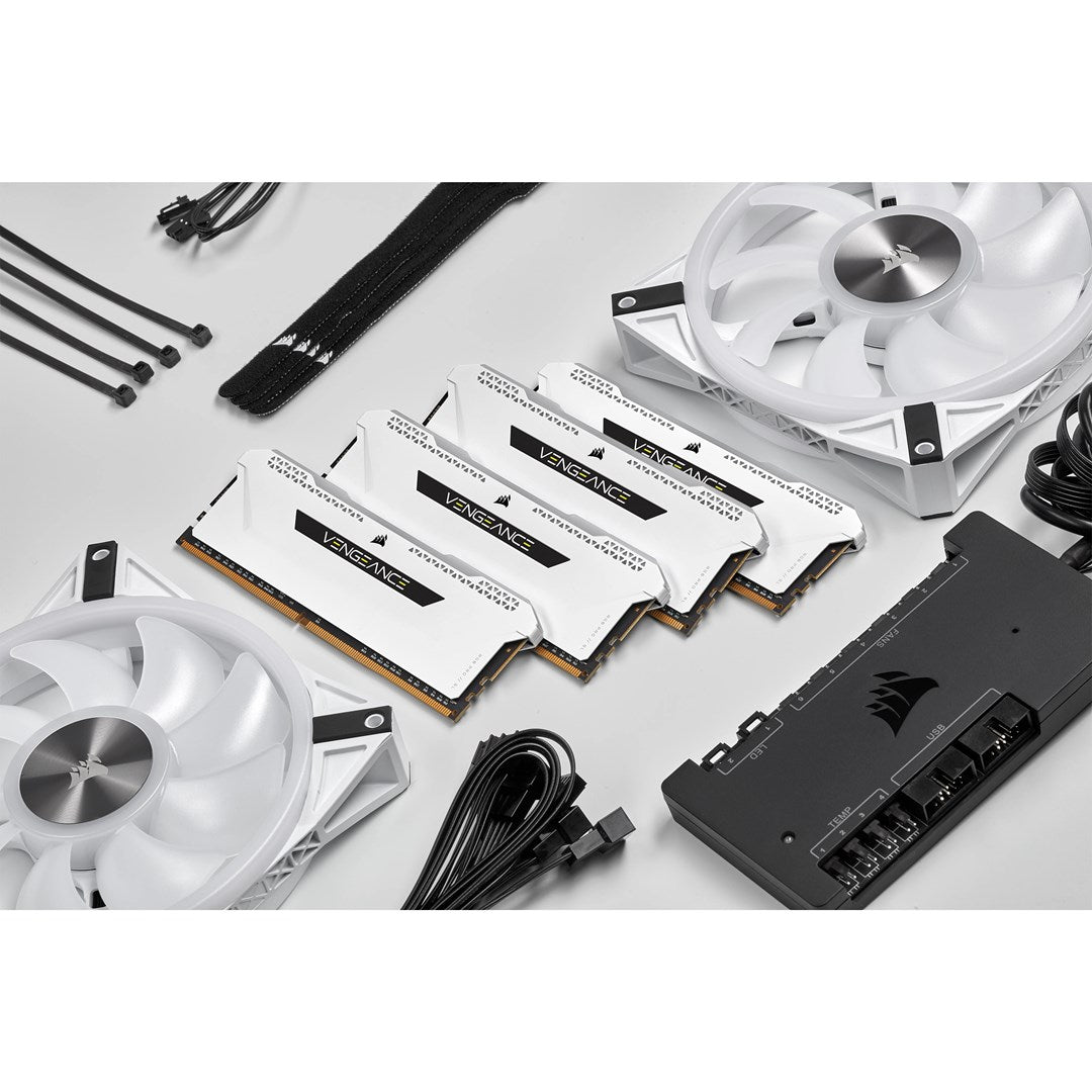 Corsair Vengeance RGB Pro CMH32GX4M2E3200C16W moduł pamięci 32 GB 2 x 16 GB DDR4 3200 MHz