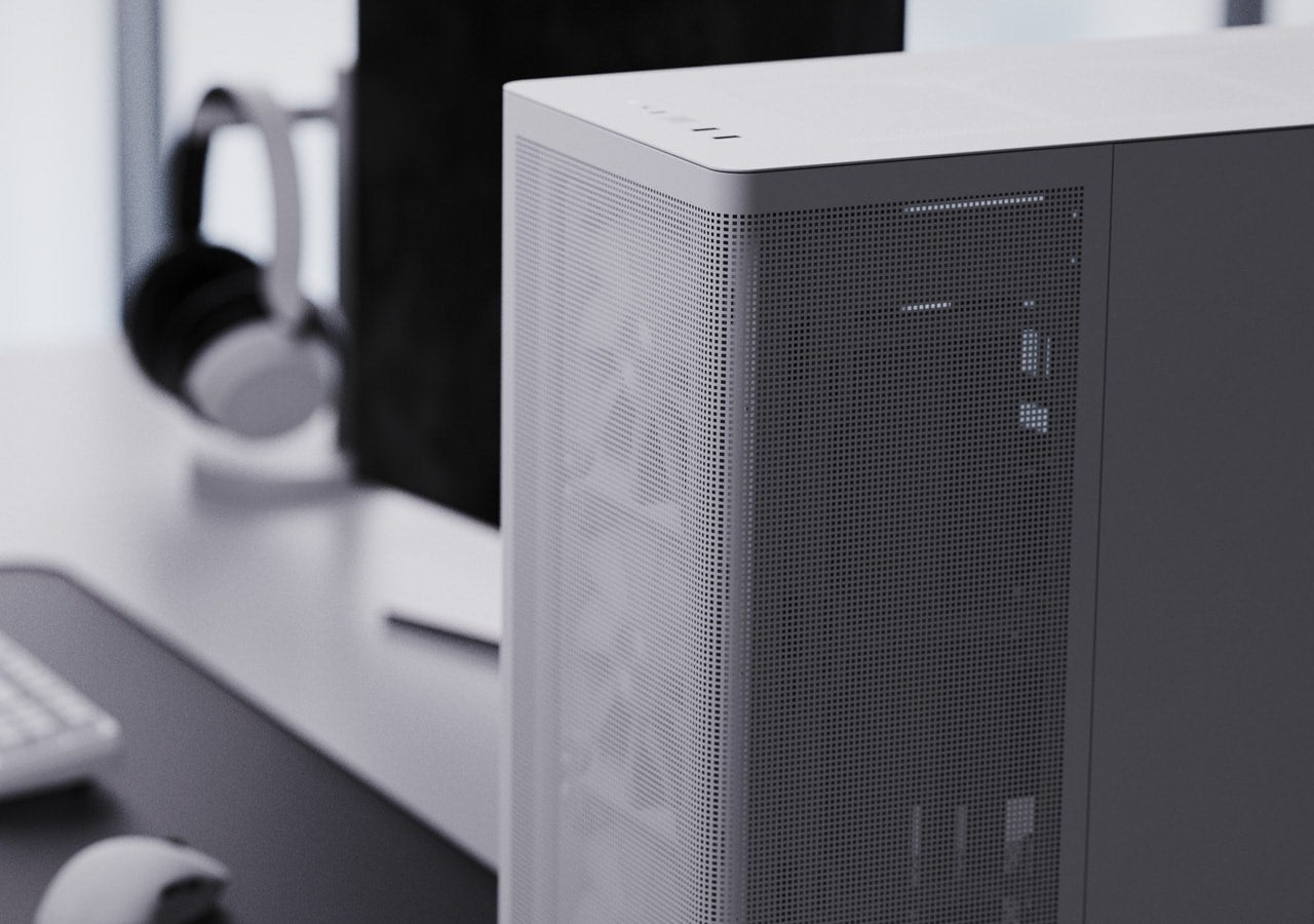 Obudowa AeroCool Geh Midi APNX C1-R-WT-V1 z MicroATX/MiniITX