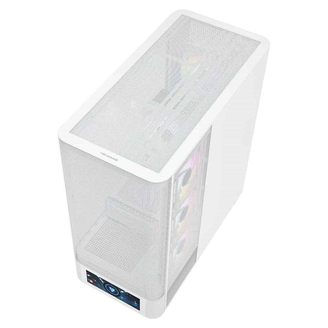 MODECOM OBUDOWA VOLCANO AQ 500 ARGB MIDI BIAŁA