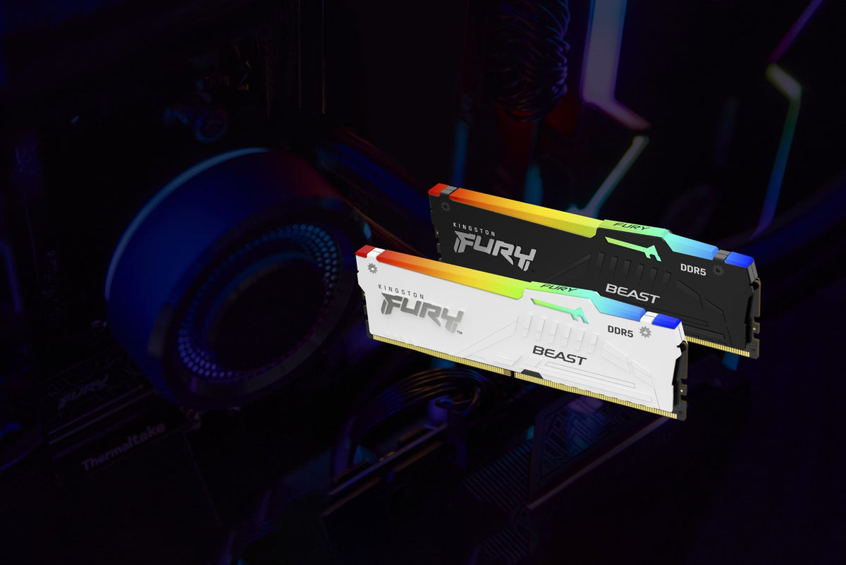 KINGSTON DDR5 32GB 6800MT/s CL34 DIMM (Kit of 2) FURY Beast RGB EXPO