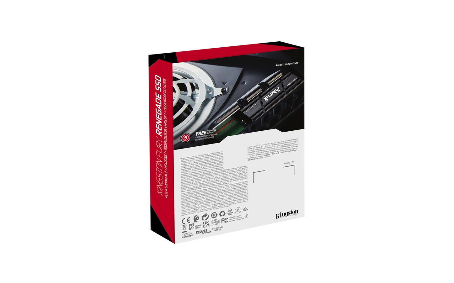 KINGSTON DYSK SSD SFYRDK/2000G 2000G FURY ren. NVMe