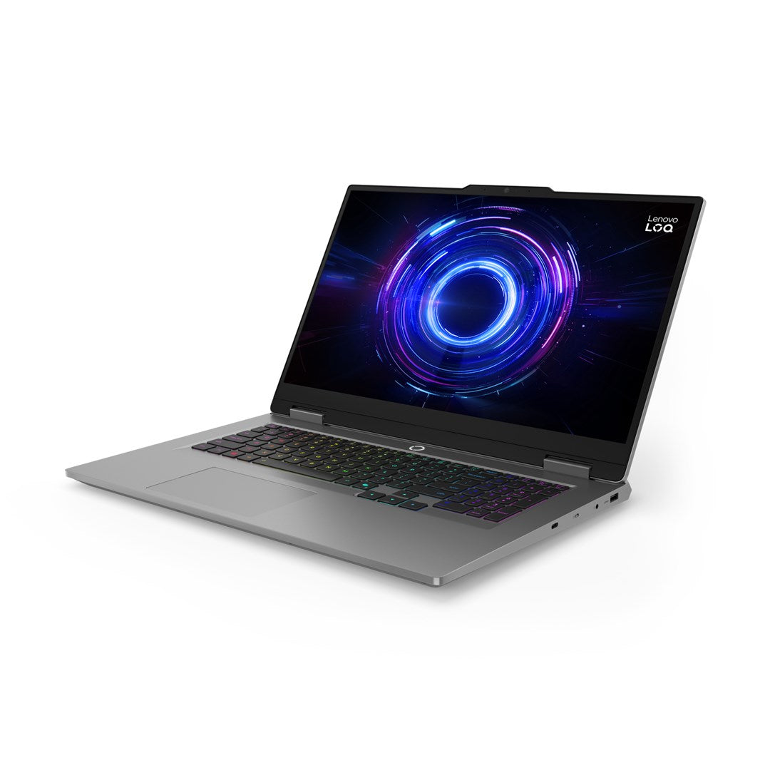 Lenovo LOQ 17IRX10 i7-13650HX 17.3"FHD IPS 165Hz 300nits AG 16GB DDR5 4800 SSD512 GeForce RTX 5060 8GB Cam 5.0MP 60Wh Win11 Luna Grey