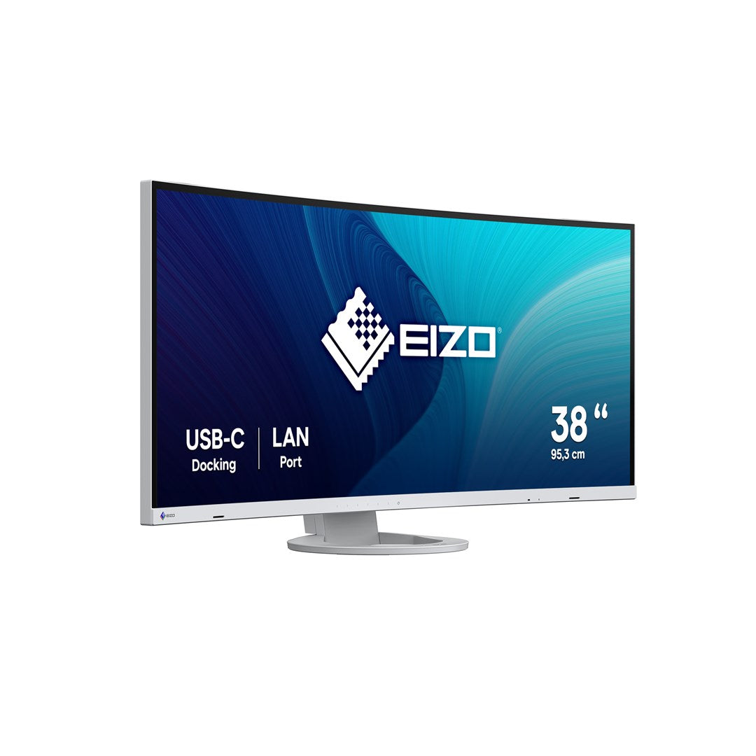 Monitor EIZO FlexScan EV3895-WT 95,2 cm (37,5") - 3840 x 1600 pikseli - UltraWide Quad HD+ - LED - 5 ms - Biały