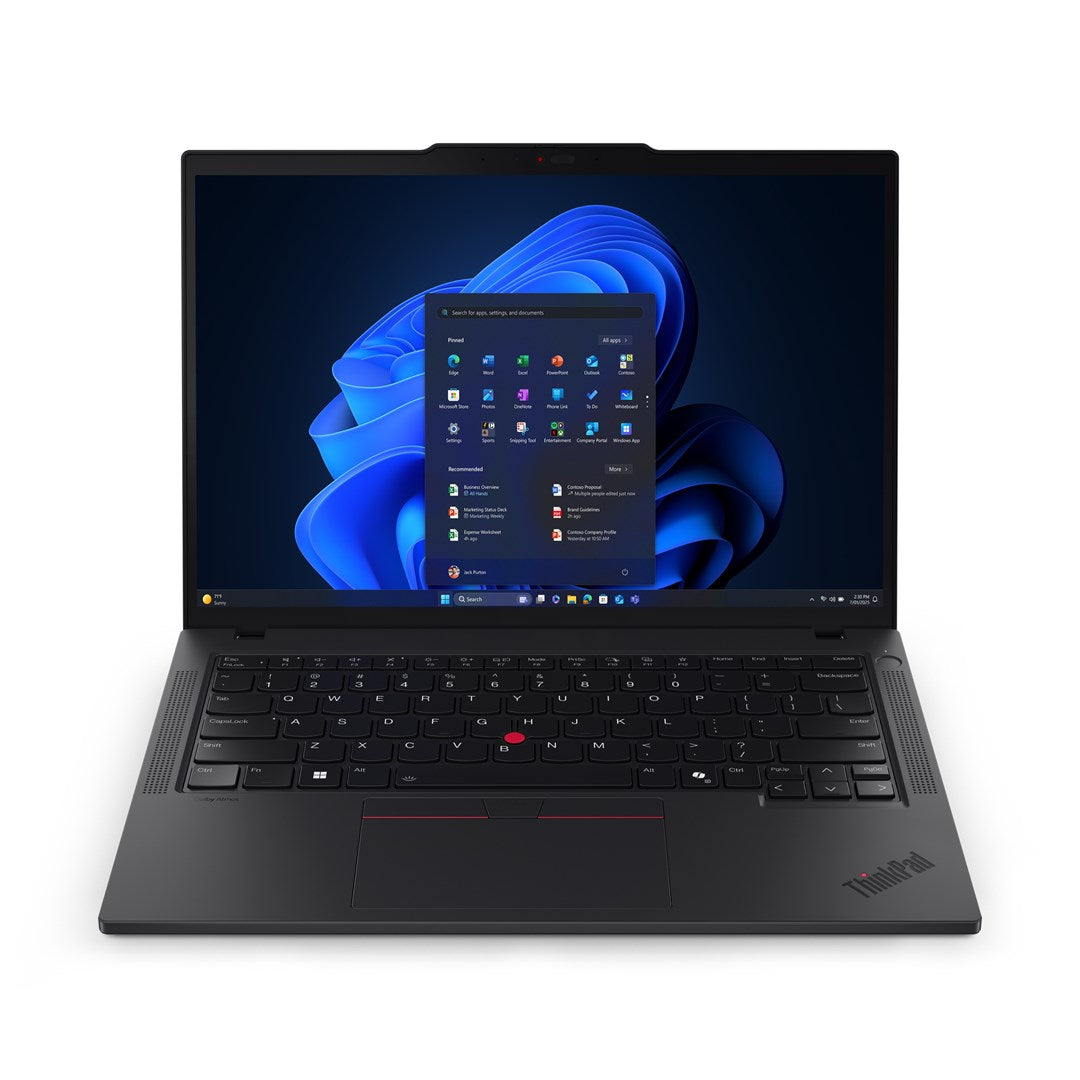 Laptop Lenovo ThinkPad T14 G6 | 14 " | Systemy ochrony przed włamaniem (IPS) | WUXGA | 1920 x 1200 pikseli | Powłoka przeciwodblaskowa | Procesor Intel Core Ultra 5 | 225U | 16 GB RAM | Pamięć SODIMM DDR5 | Pojemność dysku SSD 512 GB | Karta graficzna Int