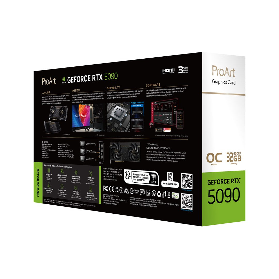 Karta graficzna ASUS ProArt  RTX 5090 OC 32GB