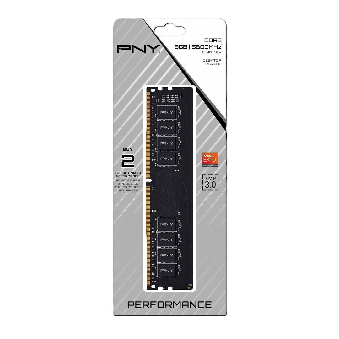 Pamięć PNY Performance DDR5 8GB 5600MHz CL40
