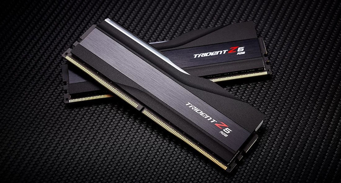 G.SKILL TRIDENT Z5 RGB DDR5 2X32GB 6000MHZ CL36-36 XMP3 BLACK F5-6000J3636F32GX2-TZ5RK