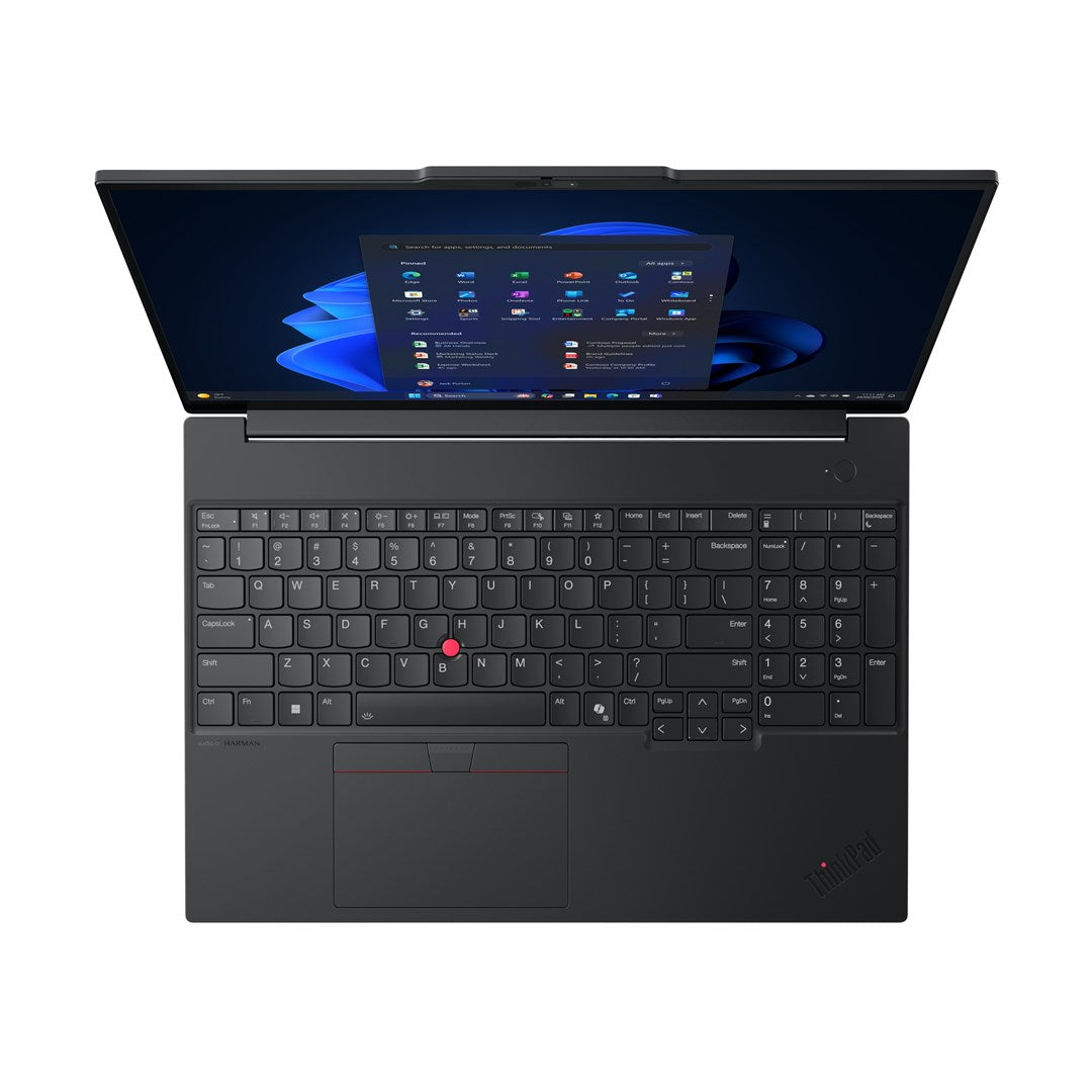 Lenovo ThinkPad E16 Gen 3 Ultra 7 256V 16"WUXGA IPS 300nits 60Hz AG 16GB LPDDR5X-8533 SSD512 Intel Arc 140V Cam1080p + IR 64Wh W11Po Black 3Y OnSite