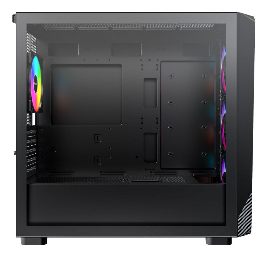 Montech X5M (B) zabezpieczenia & uchwyty komputerów Micro Tower Czarny